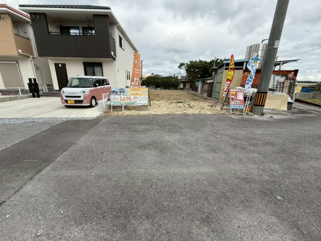 ◆◆糸満市阿波根－区画④（全４区画）の前面道路含む現地写真