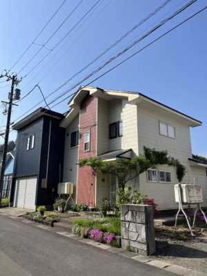【外観】 | 秋田県大館市柄沢字山王台　戸建て