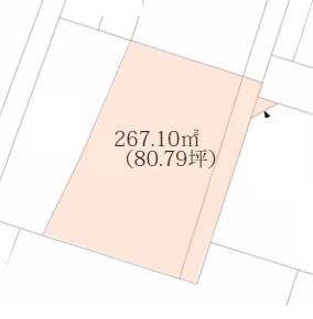【売地】金武町屋嘉－限定１区画の土地図