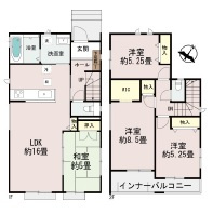 ＋＋読谷村大木-A号棟（全3棟）の間取り|A号棟