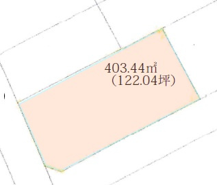 【売地】うるま市石川山城－１区画の土地図|区画図
