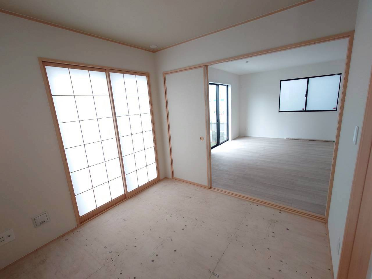 ＋＋うるま市江洲－E号棟（全１０棟）の和室|和室があると、家にあたたかい雰囲気が生まれます
