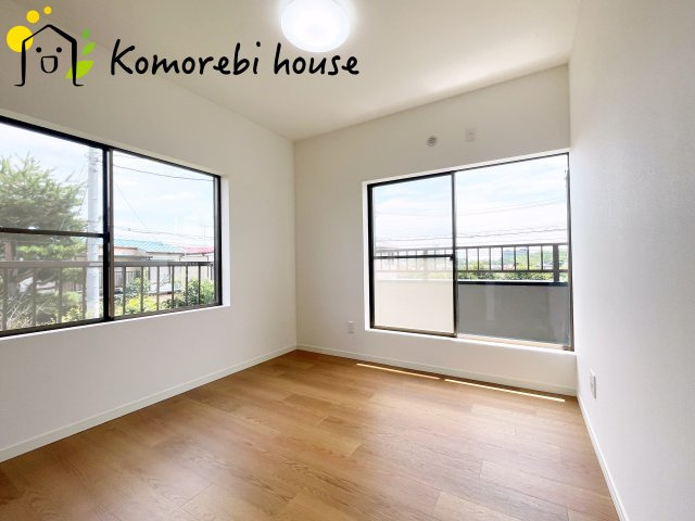 上尾市上野本郷　中古戸建の寝室|落ち着いた色調の寝室です