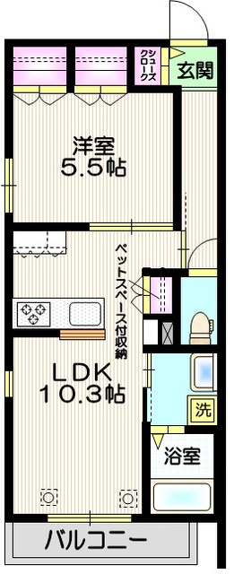 ComfortMaison浦和元町の間取り|★間取図★