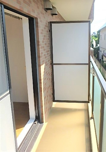 ライオンズマンション下総中山第弐のバルコニー