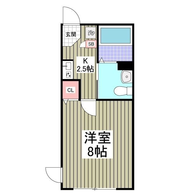 メゾンアレンヌの間取り