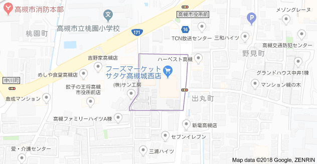 南コヤマビルの地図