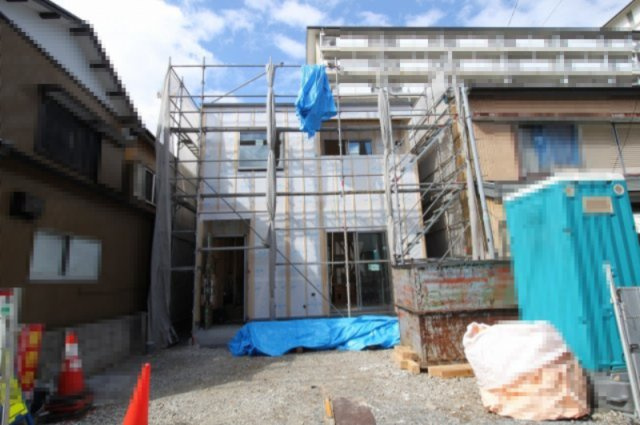 高知市百石町3丁目　新築戸建　⑪の外観|土地面積　117.18㎡（約35.44坪）　建物面積　95.90㎡（約29.00坪）