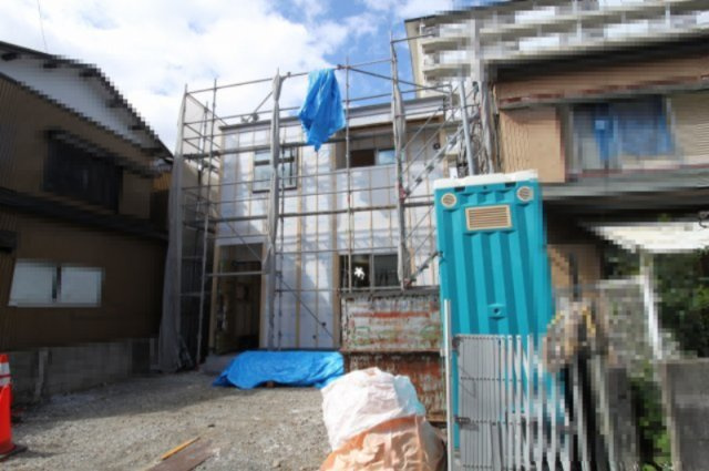 高知市百石町3丁目　新築戸建　⑪の外観|土地面積　117.18㎡（約35.44坪）　建物面積　95.90㎡（約29.00坪）