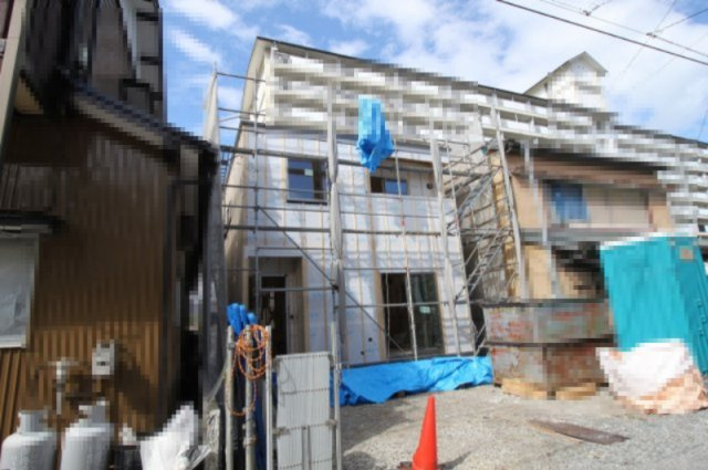 【特別価格　８月末まで】高知市百石町3丁目　新築戸建　⑪の外観|土地面積　117.18㎡（約35.44坪）　建物面積　95.90㎡（約29.00坪）