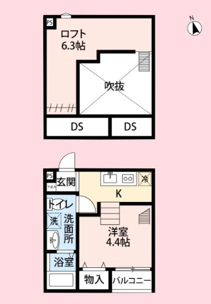 Infinity 東大宮の間取り