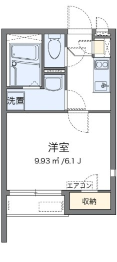 レオネクスパレス湘南菱沼Ⅱの間取り