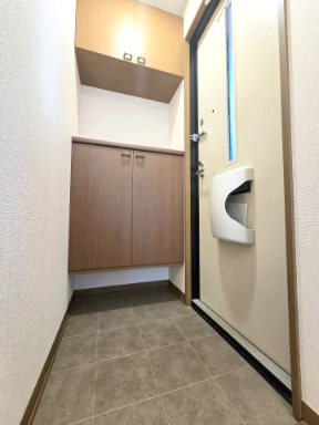 TwinHouse Aの玄関