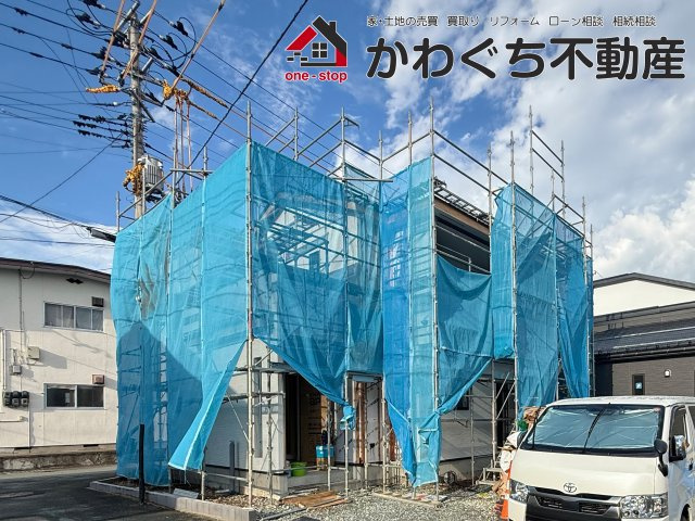 【外観】 | ＧＲＡＦＡＲＥ　天童市久野本　１号棟 | ★内覧予約でブランド米2kg★　2006年8月完成予定☆お楽しみに♪
