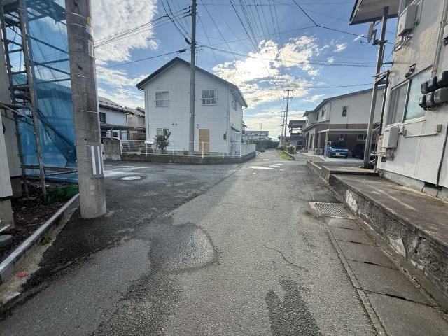 【前面道路含む現地写真】 | ＧＲＡＦＡＲＥ　天童市久野本　１号棟 | ★内覧予約でブランド米2kg★　