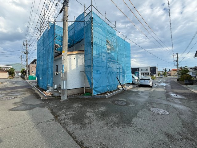 【前面道路含む現地写真】 | ＧＲＡＦＡＲＥ　天童市久野本　１号棟 | ★内覧予約でブランド米2kg★　