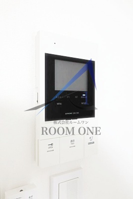 グランクオール青井EASTのセキュリティ|モニター付きインターホンです。