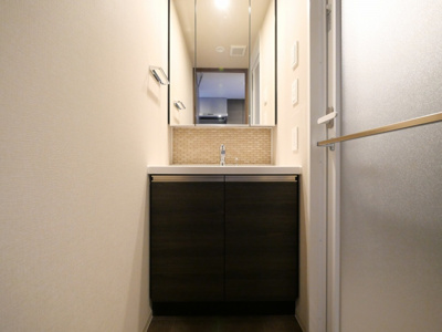 【洗面所】 | ザ・パークハビオ谷町六丁目テラス | 洗面所です