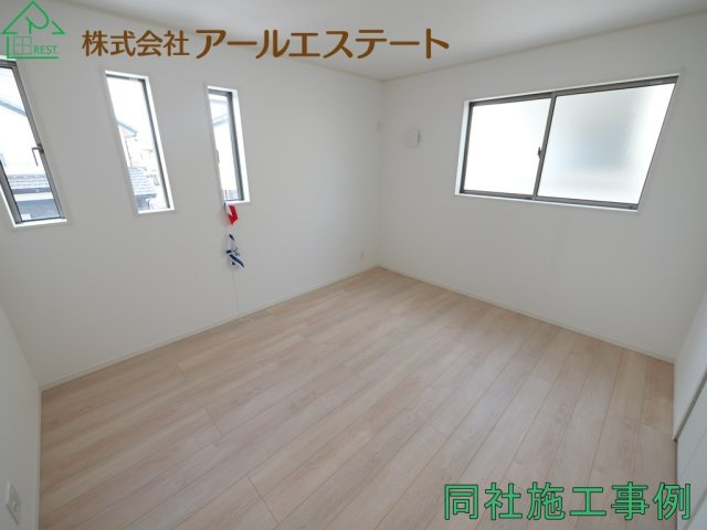 加古郡稲美町六分一 第9　　新築戸建の寝室|同社施工事例