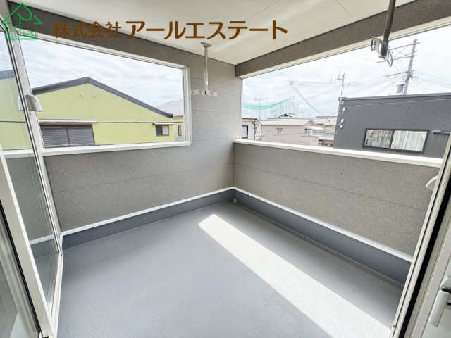 加古郡稲美町六分一 第9　　新築戸建のバルコニー