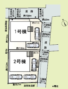 加古郡稲美町六分一 第9　　新築戸建の区画図