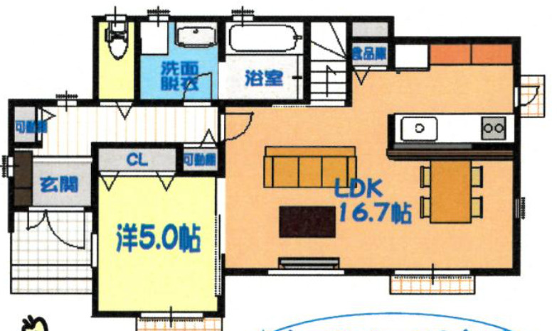 【仲介手数料無料】所沢市林３丁目全１棟　所沢市の新築住宅なら西武ハウジングの間取り