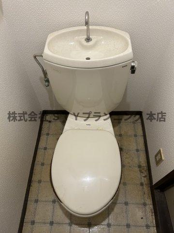 仲介手数料０円！エスポワール北久手ABのトイレ
