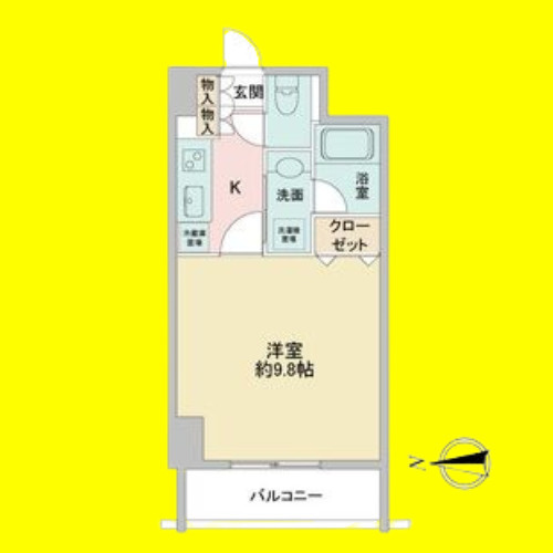 S-FORT桜山　名古屋市賃貸　仲介手数料無料の間取り