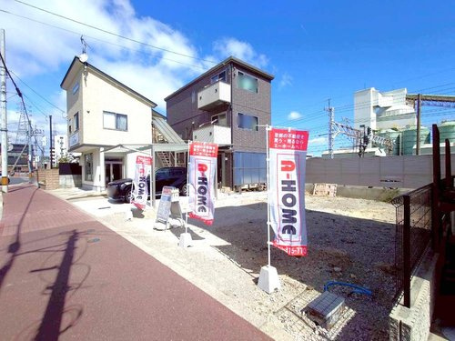 寺戸町瓜生　建築条件無土地の前面道路含む現地写真