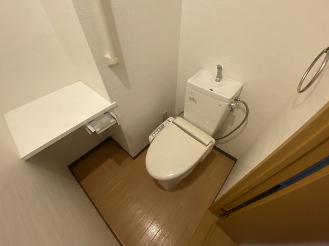 ソレアード出汐のトイレ|落ち着いた色調のトイレです