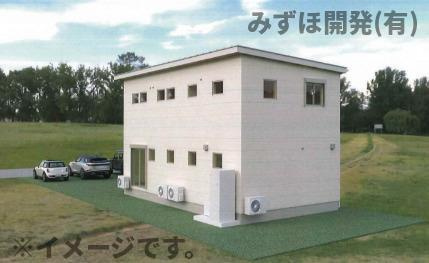 山形市宮町1丁目　新築の外観パース|※イメージです