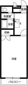 プレジール Violetteの間取り