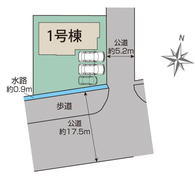 加古川市新神野６丁目（全1棟）新築の区画図
