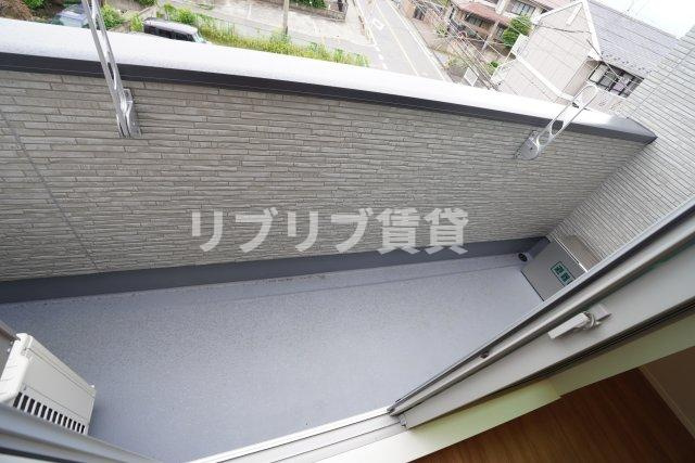 GRADUS都賀Ⅱのバルコニー