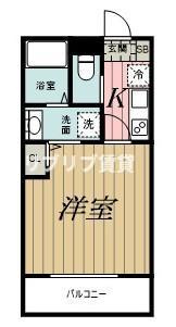 GRADUS都賀Ⅱの間取り