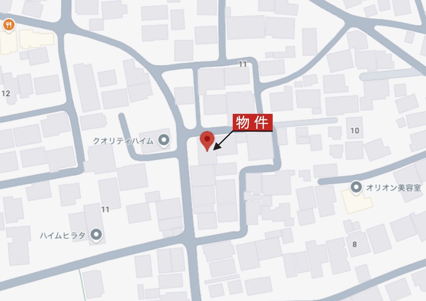 鈴鹿市平田1丁目の地図|詳細Map