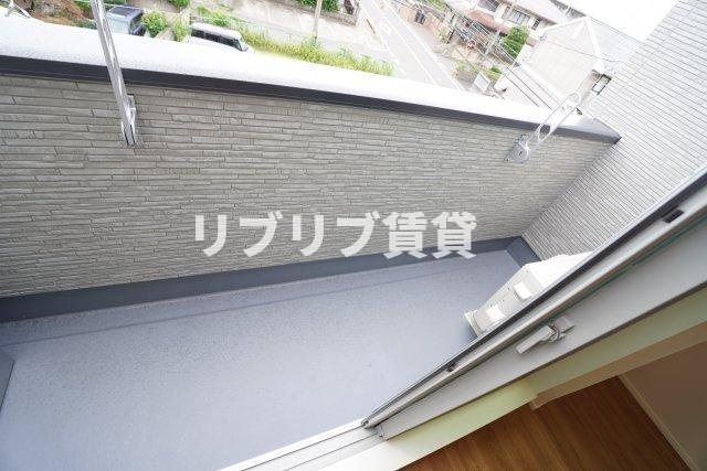 GRADUS都賀Ⅱのバルコニー