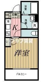 GRADUS都賀Ⅱの間取り