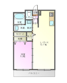 【間取り】 | ＬＡＬＯ　Ⅰ