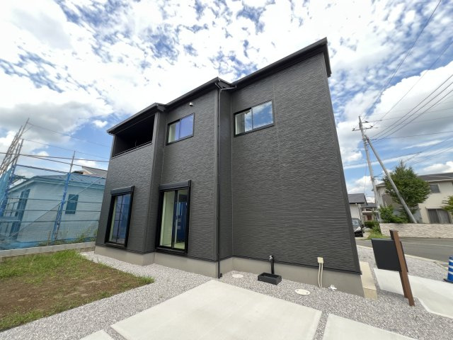 新築　富岡市下高瀬　GRAFARE　1号棟の庭|富岡市下高瀬　GRAFARE
