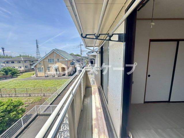 ディアコートＡのバルコニー|高崎、前橋のお部屋探しはエンドスケープまで！お客様の理想お聞かせ下さい♪