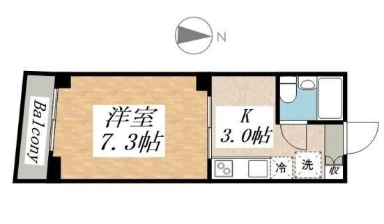 ぷらむ南大塚の間取り