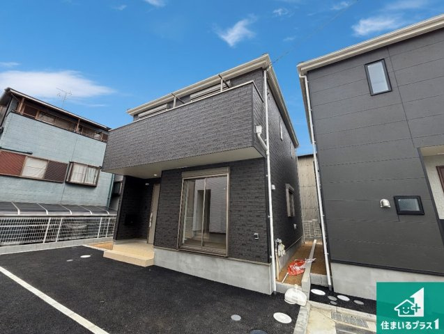 摂津市鳥飼和道　第1期　新築一戸建ての外観|お客様に長く安心して住んでいだだける事にこだわった家づくり！住んでからのアフターサービスにもしっかりと取り組んでいます！