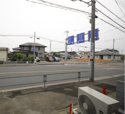 新座市大和田４丁目のアパートの展望