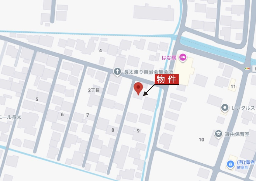 鈴鹿市長太新町2丁目《4号棟》の地図|詳細Map