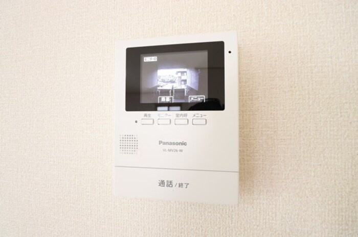サイプレス　ＡＢＣのセキュリティ|モニター付きインターホンです