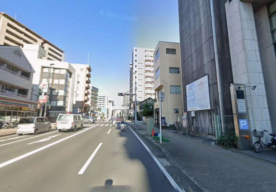 千葉市中央区登戸１丁目の事務所の周辺