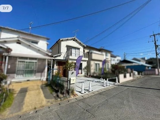 和歌山市杭ノ瀬の前面道路含む現地写真