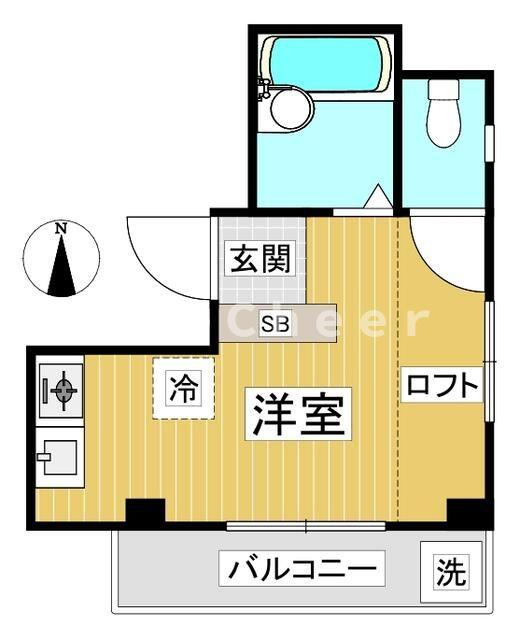 草間ビルの間取り