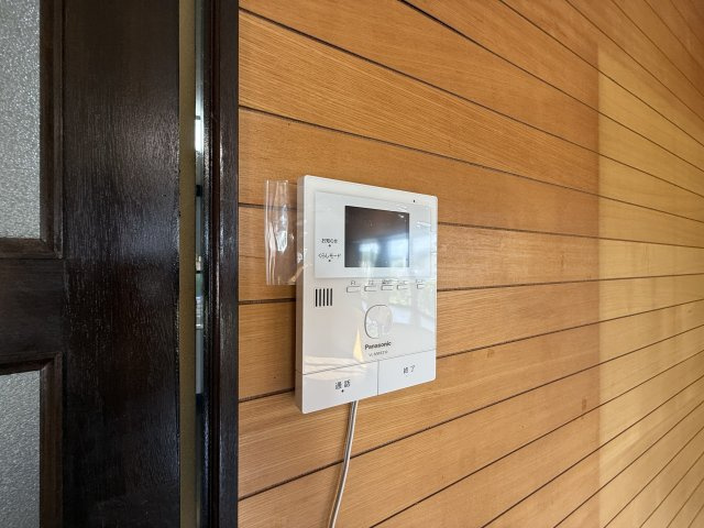 横尾町庭付き一戸建の防犯設備